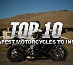 Top 10 Cheapest Motorcycles To Insure