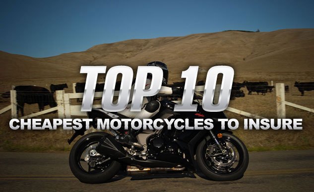 Cheap Motorcycle Insurance Rates Top 10 Cheapest Motorcycles To Insure | Motorcycle.com