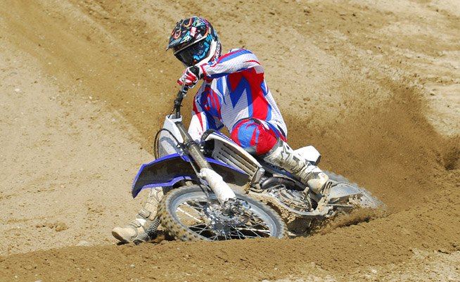 2014 yamaha yz250f first ride, Another benefit of Yamaha s mass centralization work is that the YZ250F exhibits light steering with excellent tracking through rutted corners It will go right where it s pointed with minimal effort on the rider s part