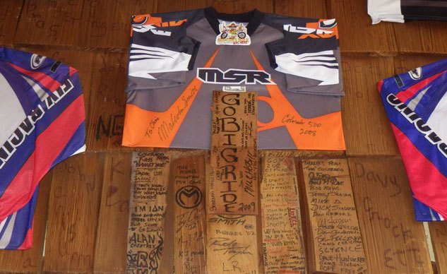 more important than the destination a journey to sturgis, Overshadowed by the Go Big Ride one of our many shingles from my 4 wheeling days still hangs in the Outlaw 15 years later