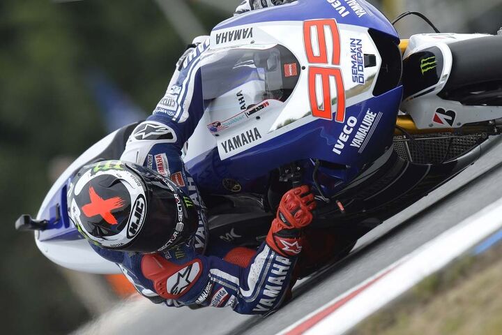 motogp brno 2013 results, Jorge Lorenzo tried but could not hold off the two Repsol Honda pilots for long