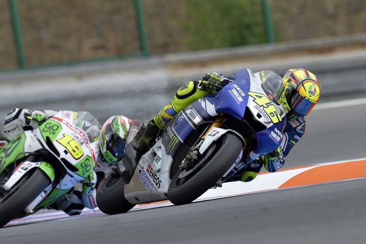 motogp brno 2013 results, Valentino Rossi and Alvaro Bautista battled each other for fourth place