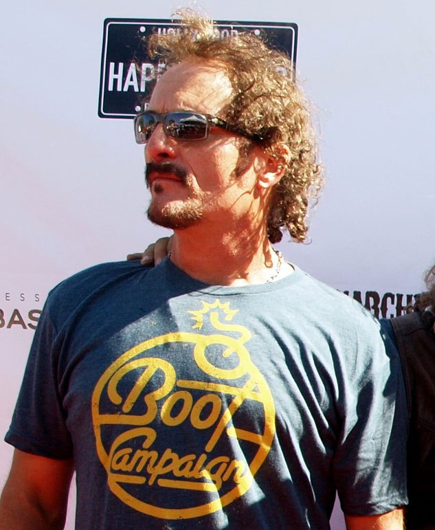 sons of anarchy third annual boot ride rally, Kim Coates a k a Tig Trager