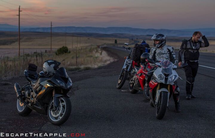 escape the apple part 11 video, The team contemplates the return route on the way back into Portland as dusk approaches from a beautiful ride out to Mount Hood