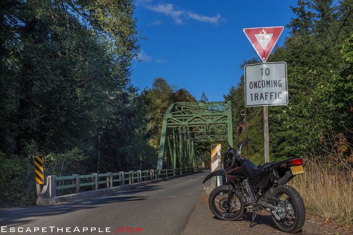 escape the apple part 11 video, Awaiting parts following a fluke spill in downtown Portland Eric cruises a loaner CRF230 on the incredible back road twisties of northwest Oregon