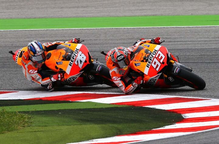 motogp misano 2013 results, Marc Marquez continues to get the better of his teammate Dani Pedrosa