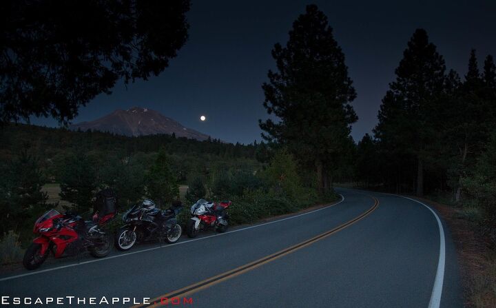 escape the apple part 12 video, A full moon just off Old Stage Road in Mount Shasta during our commute back to camp creates a beautiful backdrop for some evening photography