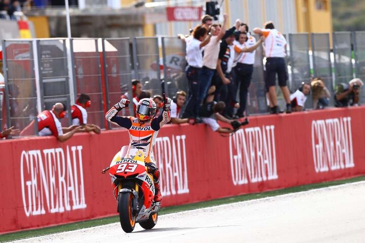 motogp valencia 2013 results, Marc Marquez rode safely to a third place finish to claim the 2013 MotoGP Championship