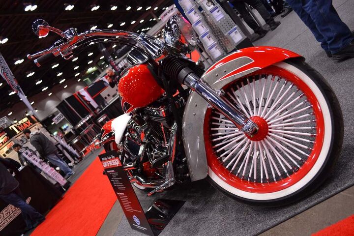 the 14th annual v twin expo in cincinnati, The Son of the Beach custom build at the S S booth