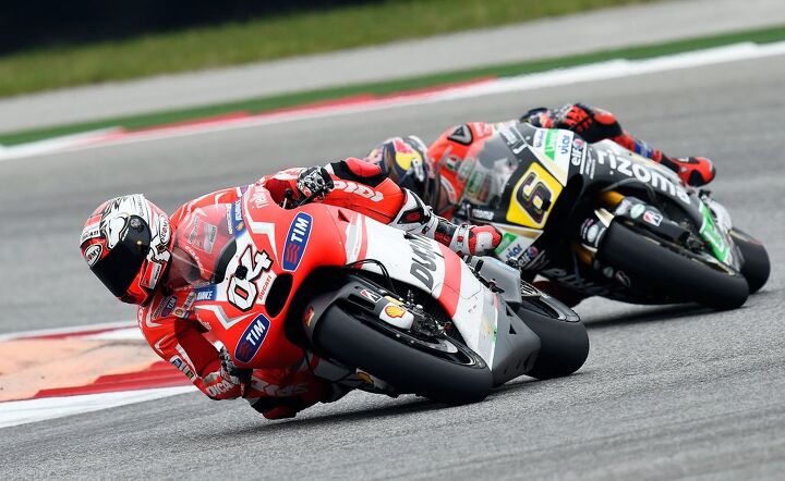 motogp 2014 circuit of the americas results, Andrea Dovizioso s podium was a pleasant surprise for Ducati A couple more however and Ducati riders will loose some of their extra fuel advantage