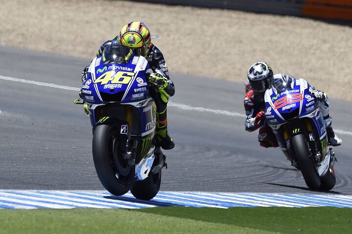 motogp 2014 jerez results, Valentino Rossi got the upper hand on Jorge Lorenzo and now holds a 26 point lead in the championship over his teammate