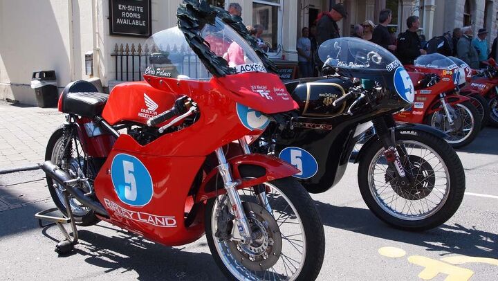isle of man tt cool and unusual motorcycles, Race Bike Concours held after the Pre TT Classic races in Castletown IoM
