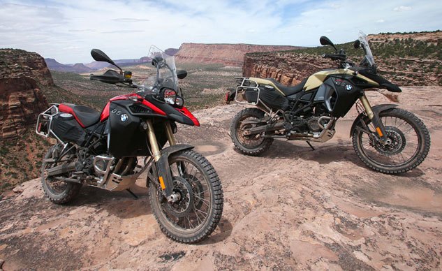 2014 bmw f800gs adventure vs triumph tiger 800xc, We rode the Sandrover Matte version at the GSA s launch near Moab Utah Racing Red would come later