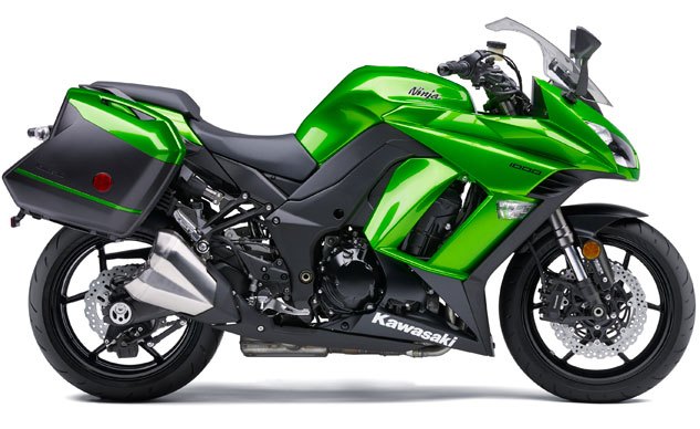 2014 kawasaki ninja 1000 abs preview, A new subframe incorporates mounting points for Kawasaki s accessory quick release 29 liter saddlebags designed specifically for the Ninja 1000 Note also the remote preload adjuster which will come in handy when riding two up and or with luggage Heated grips and a top case are optional