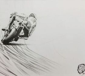 The Man Behind The Easel: Motorsports Artist Alex Wakefield