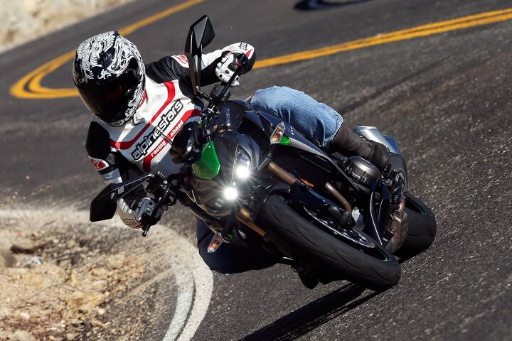 2014 kawasaki z1000 abs first ride, Clutch and transmission functioned flawlessly while riding the new Z We complained about clutch throw and engagement disengagement in our Ninja 1000 review Someone at Kawasaki s paying attention