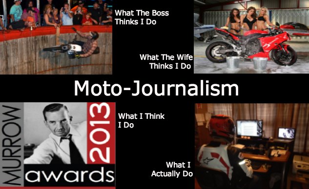 So You Wanna Be A Moto-Journalist - Editorial