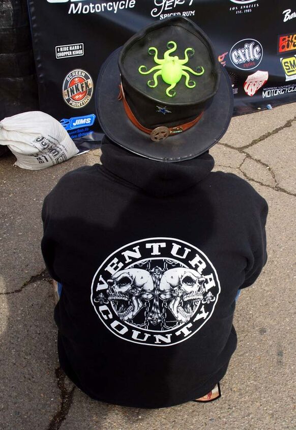 ventura chopperfest 2014, Best Combination of Hoodie and Hat
