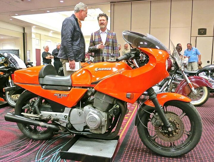 2015 bonhams motorcycle auction, Not all the Italian exotics on offer at the Bonhams auction were prohibitively expensive This 1974 Laverda Jota sold for 6 325