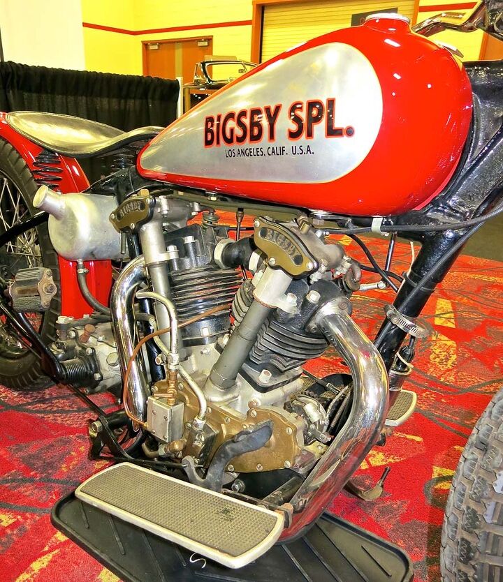 2015 mecum midamerica motorcycle auction, The brilliant Paul Bigsby who later teamed up with Leo Fender embossed many of his parts