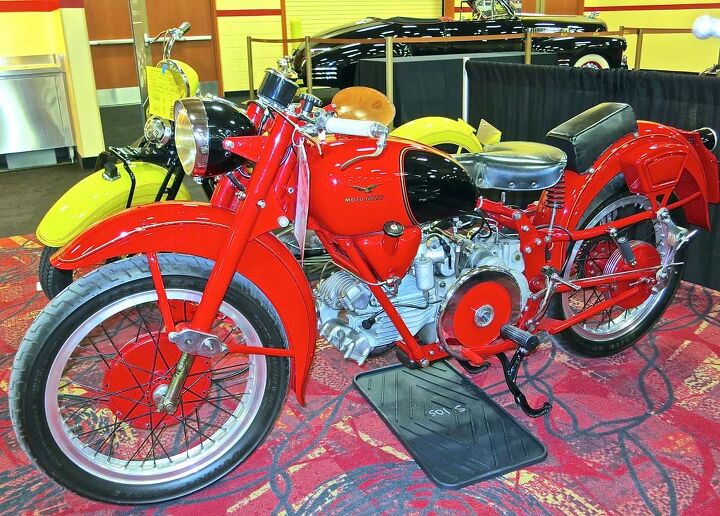 2015 mecum midamerica motorcycle auction, The Moto Guzzi Falcone 500 Sport sold for 19 500