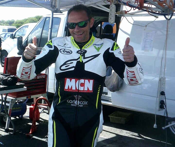 island magic, Michael Neeves from MCN did well racing for famous British DJ Carl Cox