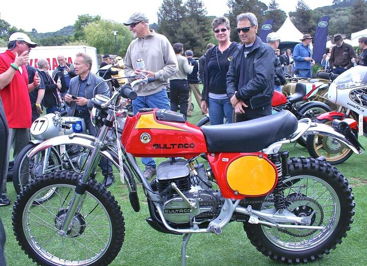 the quail motorcycle gathering 2015 report, A 1975 Bultaco Frontera 250 owned by Chris Miller took top honors in the Other European class