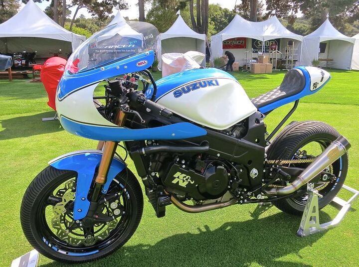 the quail motorcycle gathering 2015 report, This tasty 2002 Suzuki TL1000R was entered by Nick O Kane