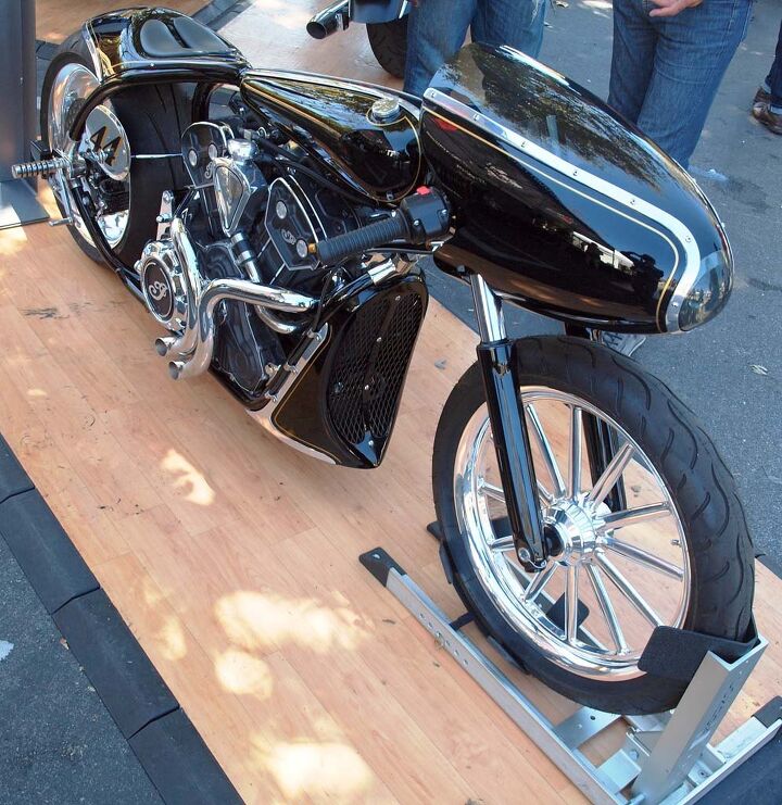 2015 venice vintage motorcycle rally report, Paul s Pick for Best Factory One Off Indian Black Bullet