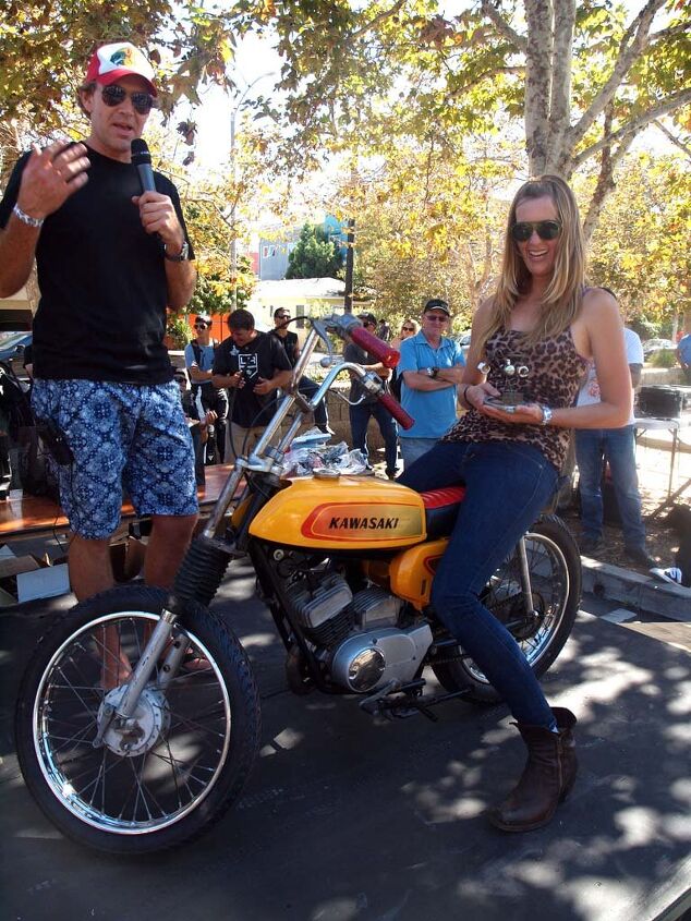 2015 venice vintage motorcycle rally report, And yes it was the VVMC Best Mini Winner