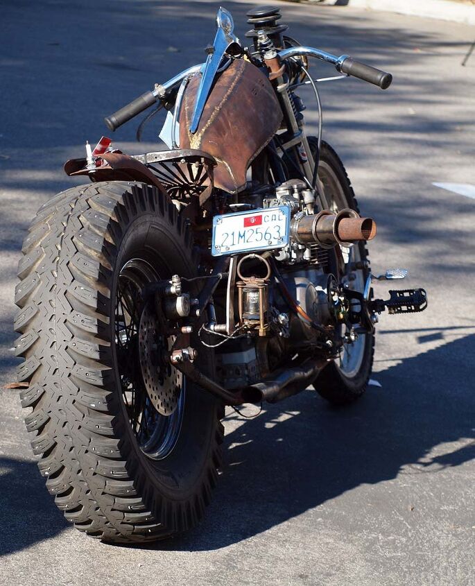 2015 venice vintage motorcycle rally report, Paul s Pick For Best Crusty Cool Bike