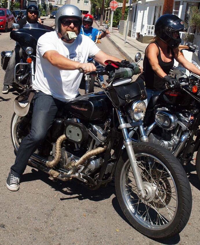 2015 venice vintage motorcycle rally report, Best Put Your Money Where Your Mouth Is