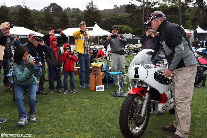 the ninth annual quail motorcycle gathering, Fire up your race bike and draw an instant crowd