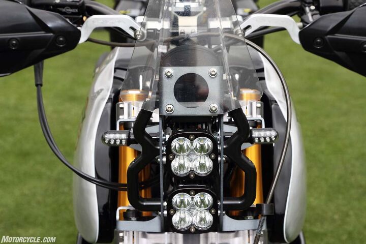 the ninth annual quail motorcycle gathering, We have seen the future of motorcycle lighting and it is LEDs