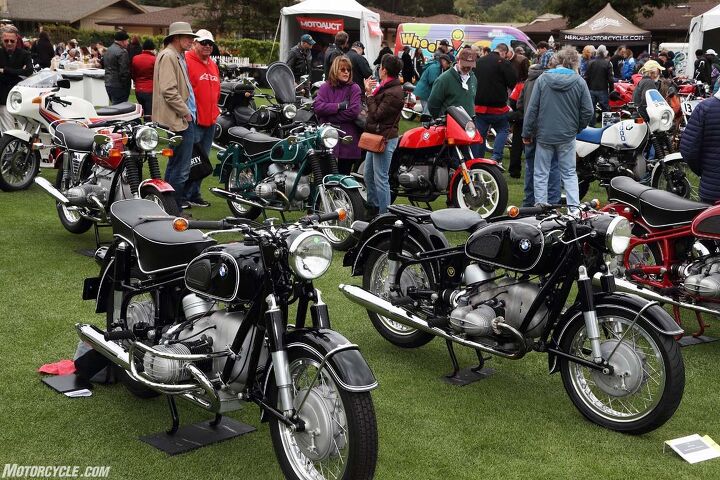 the ninth annual quail motorcycle gathering, Classic BMWs always attract a strong following