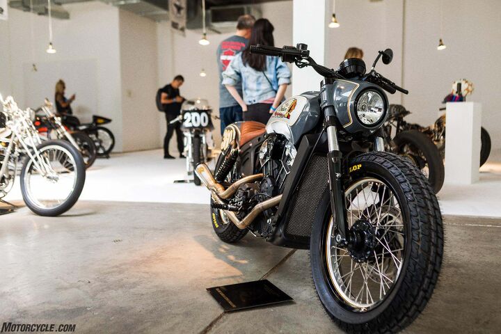 ninth annual brooklyn invitational custom motorcycle show report, Roland and Cab kept it classic with some added some comfort and looks