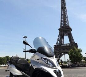 Photos essai du scooter 3 roues Piaggio MP3 500 HPE en 2018