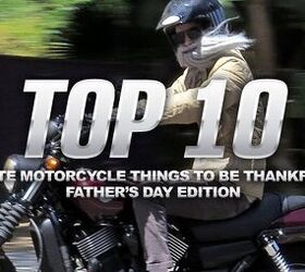 Top 10 Favorite Motorcycle Things to Be Thankful For