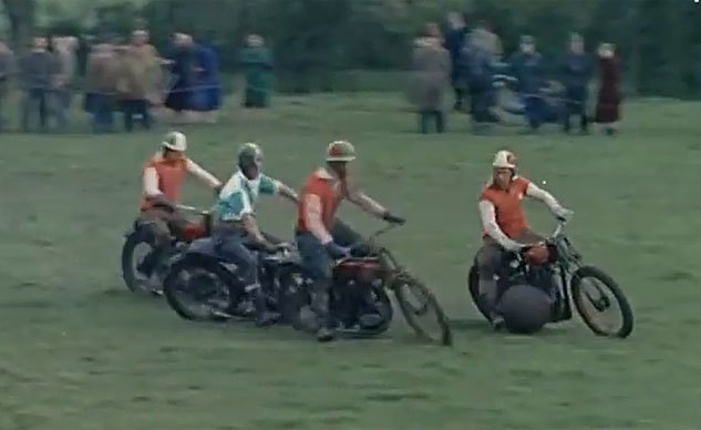weekend awesome motorcycle soccer