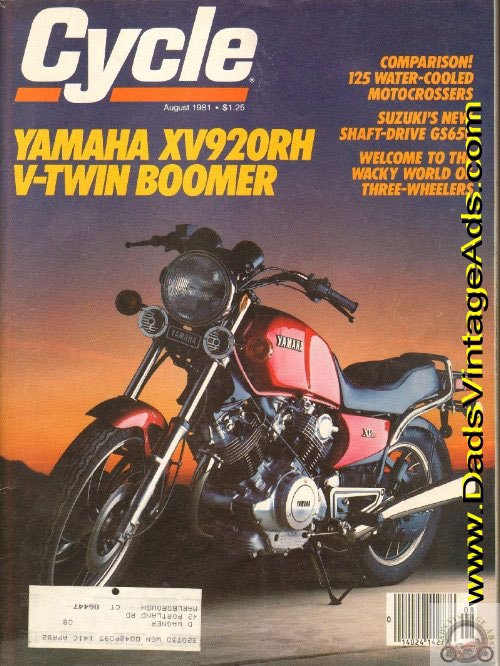 whatever nature nurture or cruiser, This meant war Japan s first V Twin begat the Virago which begat all the others Image courtesy of dadsvintageads com