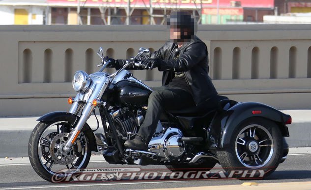 SCOOP: 2015 Harley-Davidson Freewheeler Trike Spied