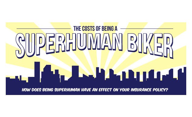 Superhuman Bikers and Insurance Premiums