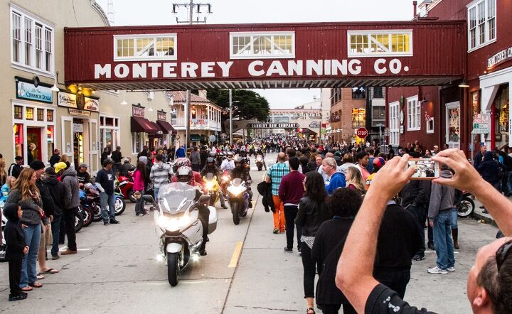 mazda raceway laguna seca world superbike weekend wrap up, Cannery Row is always the center of post track action