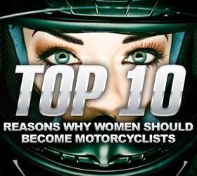 为什么女人的十大理由应该成为摩托车手