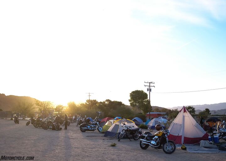 babes ride out 2017, Girls race to beat the sunrise get out of camp and hit the road each morning