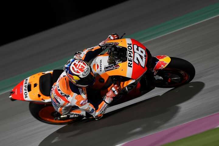 motogp 2018 season preview part 1, Dani Pedrosa was among the leaders at Sepang and Burinam but struggled at Losail crashing on the first day of the test