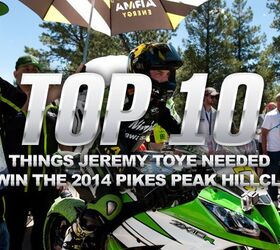 Top 10 Things Jeremy Toye Needed to Win the 2014 Pikes Peak Hillclimb