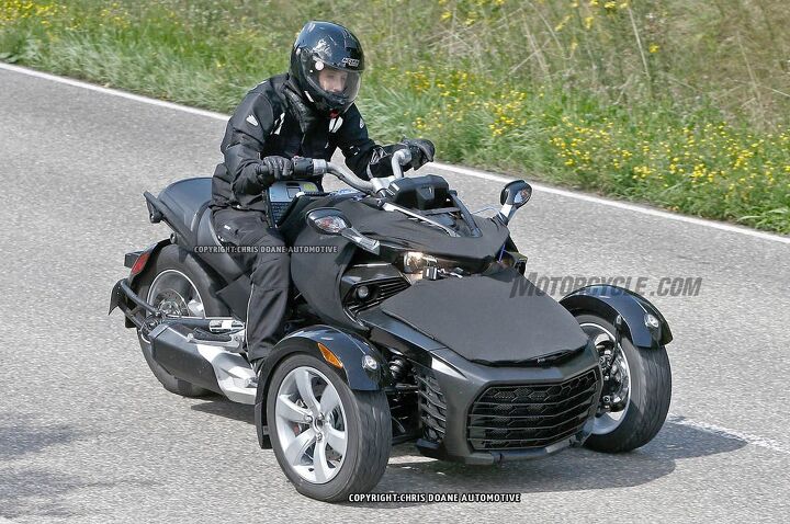 2015 can am spyder roadster spied