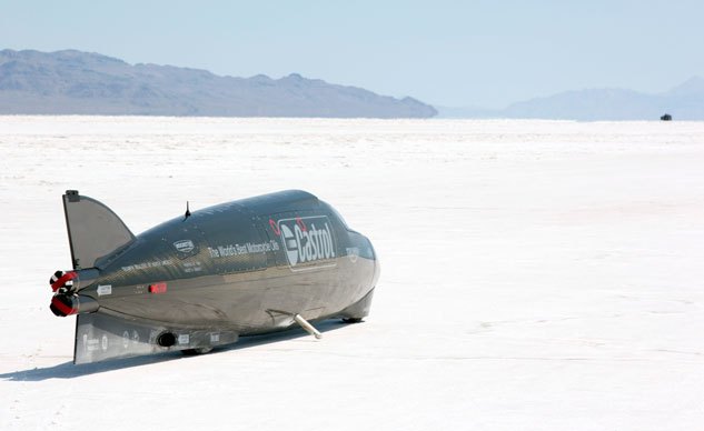 Triumph Takes Aim at Land Speed Record + Video