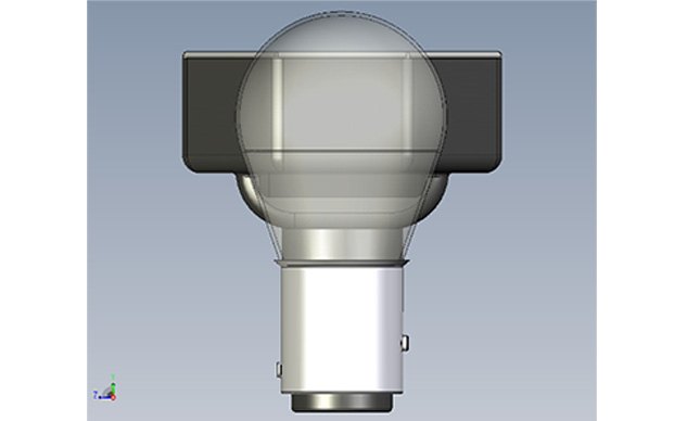 technological advances in brake light modulators, A comparison of the Stoptix LED and an 1157 bulb